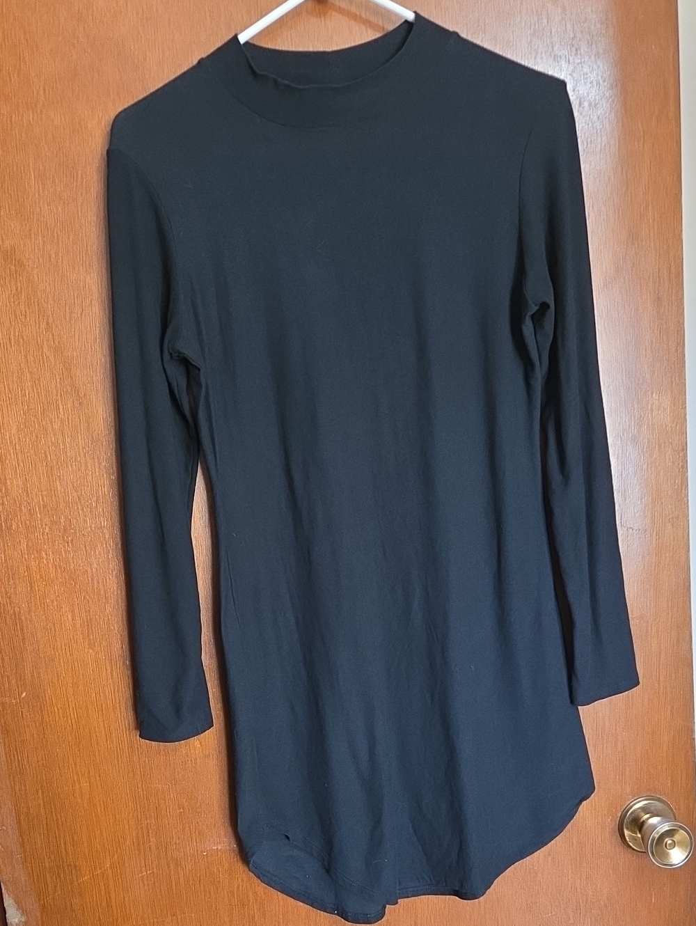 Derek Heart Black Long Sleeve Bodycon Dress
